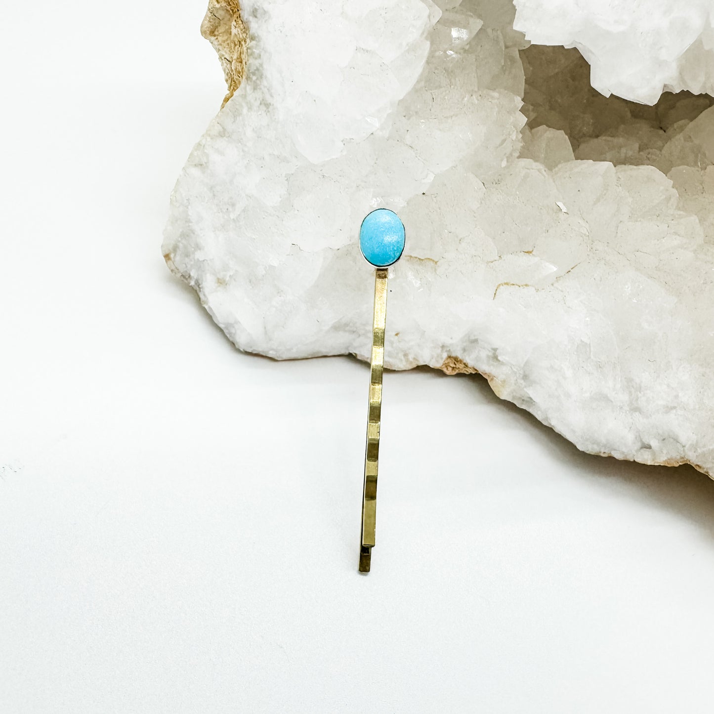 Turquoise Bobby Pin #1